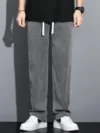 Men's Jeans Thin Loose Straight Pant
