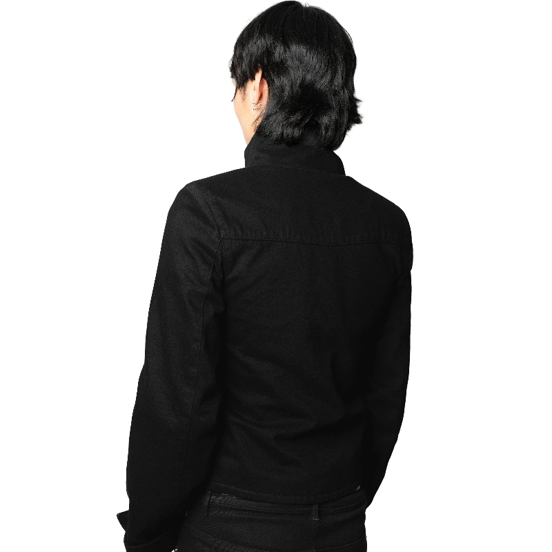 Y2k Retro Napoleon Jacke für Männer und Frauen, Gothic-Jacke mit Seil-Stickerei, High-Street-Subkultur Streetwear, Unisex Canvas-Baumwollmantel - Image 6